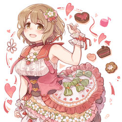 This is a pixiv picture whose title is ポプマスかな子ちゃん.