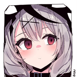 This is a pixiv picture whose title is 本職（掃除屋）の顔.