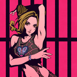 This is a pixiv picture whose title is jolyne.