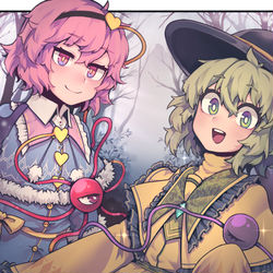 This is a pixiv picture whose title is 2021年 환상소녀력 12月.