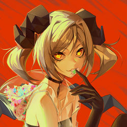 This is a pixiv picture whose title is Ifrit.