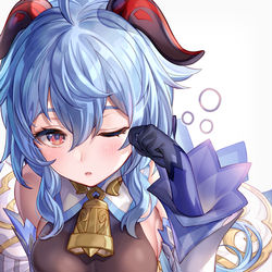 This is a pixiv picture whose title is タイツオフ甘雨.