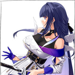 This is a pixiv picture whose title is 雷電芽衣.