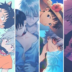 This is a pixiv picture whose title is カヲシンまとめ九.