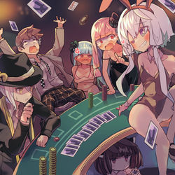 This is a pixiv picture whose title is 難攻不落のボイロカジノ。.