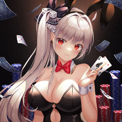 This is a pixiv picture whose title is 🐰♡.