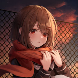 This is a pixiv picture whose title is 友達なんかで終わりたくなかったな.