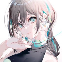 This is a pixiv picture whose title is 🍀.