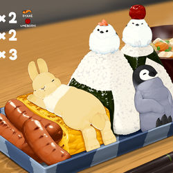 This is a pixiv picture whose title is 理想の夜食.