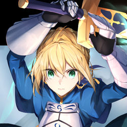 This is a pixiv picture whose title is アルトリア・ペンドラゴン.