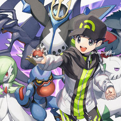 This is a pixiv picture whose title is ポケットモンスターBDSP　初殿堂入りメンツ.