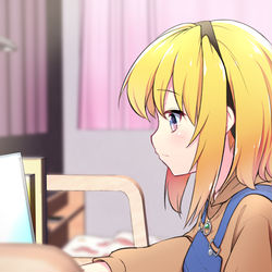 This is a pixiv picture whose title is パソコンのある世界の沙都子.