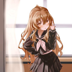 This is a pixiv picture whose title is 失恋タイガー（とらドラ）.