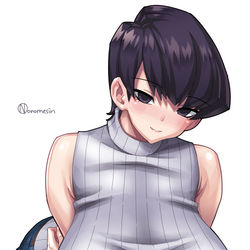 This is a pixiv picture whose title is 無論古見さんママも、爆乳です。.