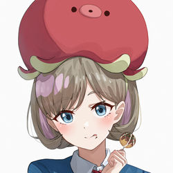 This is a pixiv picture whose title is 唐可可.