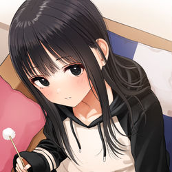 This is a pixiv picture whose title is 「い…いいよ？」.