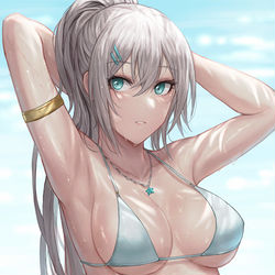 This is a pixiv picture whose title is weather.