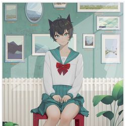 This is a pixiv picture whose title is 89.