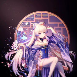 This is a pixiv picture whose title is 原神 珊瑚宫心海.
