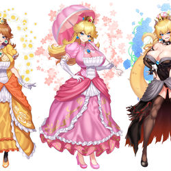 This is a pixiv picture whose title is 🌼🌸👑.