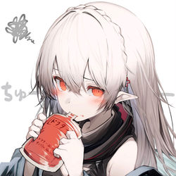 This is a pixiv picture whose title is ワルファリン.