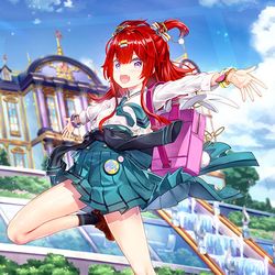 This is a pixiv picture whose title is overDress リリカルブースター第１弾　ナナミ.