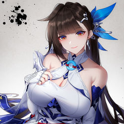 This is a pixiv picture whose title is 李素裳.