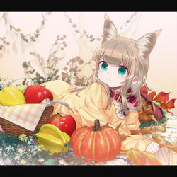 This is a pixiv picture whose title is ハッピーサンクスギビング.