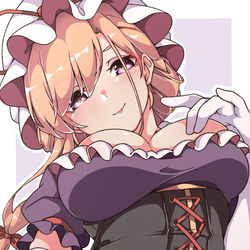 This is a pixiv picture whose title is 紫様.
