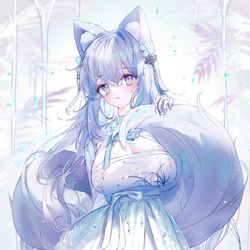 This is a pixiv picture whose title is もふ。。.