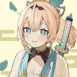 This is a pixiv picture whose title is 風真いろはでござる～.