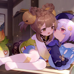 This is a pixiv picture whose title is 小憩をとる终わります.