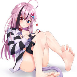 This is a pixiv picture whose title is 眠猫まくらちゃ.
