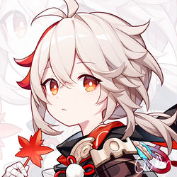 This is a pixiv picture whose title is 万叶.