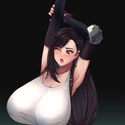 This is a pixiv picture whose title is tifa.