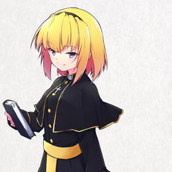 This is a pixiv picture whose title is 神父コス沙都子.