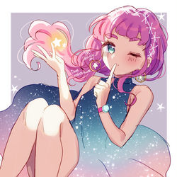 This is a pixiv picture whose title is 星空ワンピースなローラ.