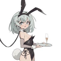 This is a pixiv picture whose title is 🐰.