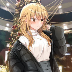 This is a pixiv picture whose title is 「かわいい？そっか…ふーん…」.