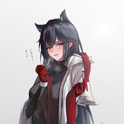 This is a pixiv picture whose title is 德克萨斯小姐只是在温柔地望着你。.
