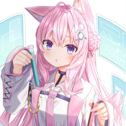 This is a pixiv picture whose title is 博衣こより.