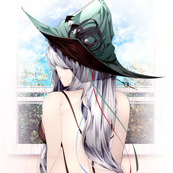 This is a pixiv picture whose title is スカジ(アークナイツ).