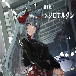 This is a pixiv picture whose title is メジロアルダン（88年）.