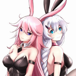 This is a pixiv picture whose title is Honkai: Yae x Kallen.