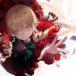 This is a pixiv picture whose title is 真红.