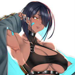 This is a pixiv picture whose title is うちの子💙.