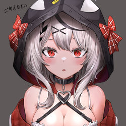This is a pixiv picture whose title is 沙花叉クロヱ.