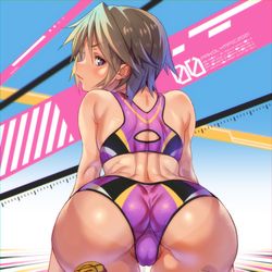This is a pixiv picture whose title is アスリートちゃん.