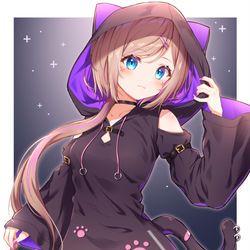 This is a pixiv picture whose title is パーカー.