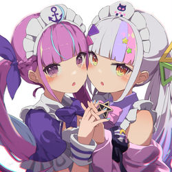 This is a pixiv picture whose title is あくシオメイド.